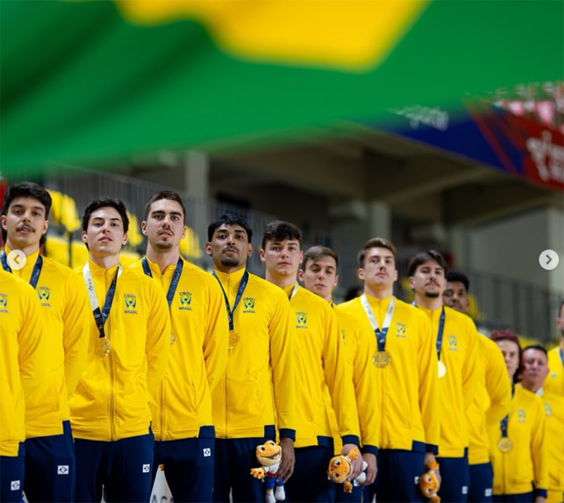 Atletas da Unoesc conquistam ouro e levam o nome do Brasil ao pódio nos FISU America Games 2026