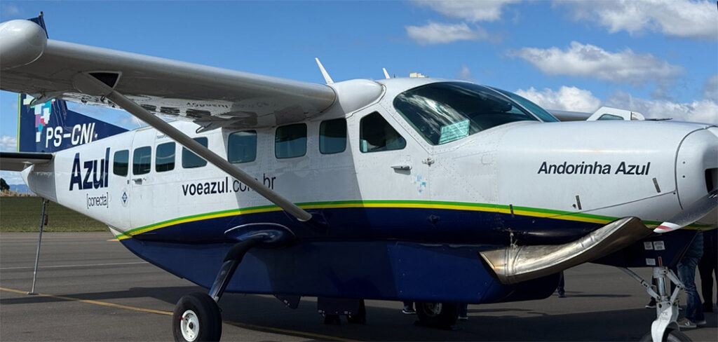 Aeroporto Municipal de Joaçaba avança para retomada de voos com inspeção da Azul Conecta