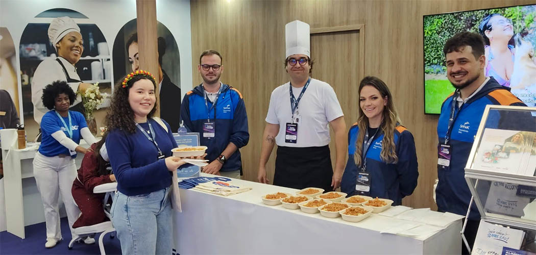 Senac participa do Encatho & Exprotel com estande conjunto e palestra