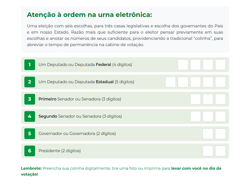 Eleições 2026: Informações e orientações aos eleitores