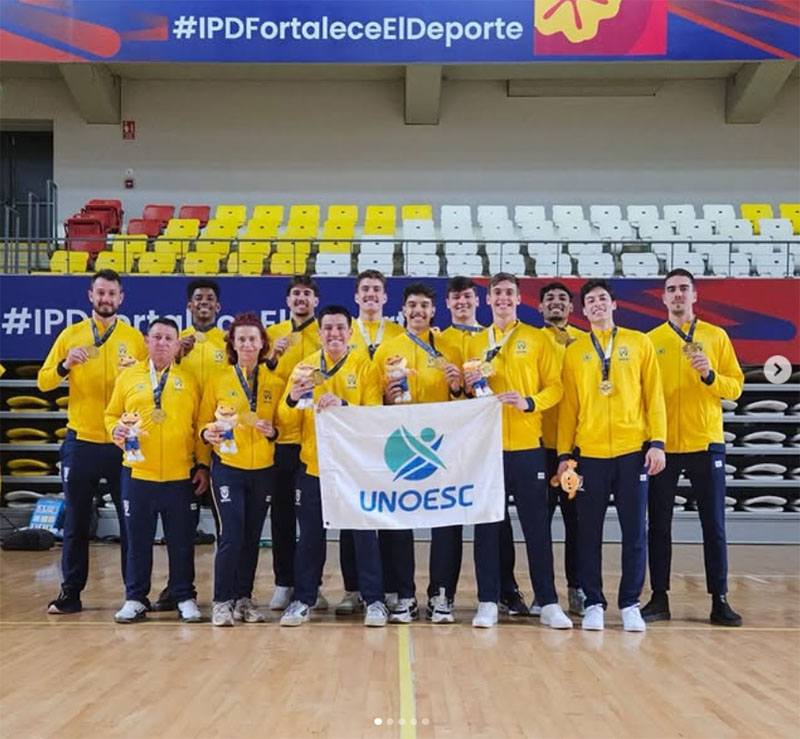 Atletas da Unoesc conquistam ouro e levam o nome do Brasil ao pódio nos FISU America Games 2026