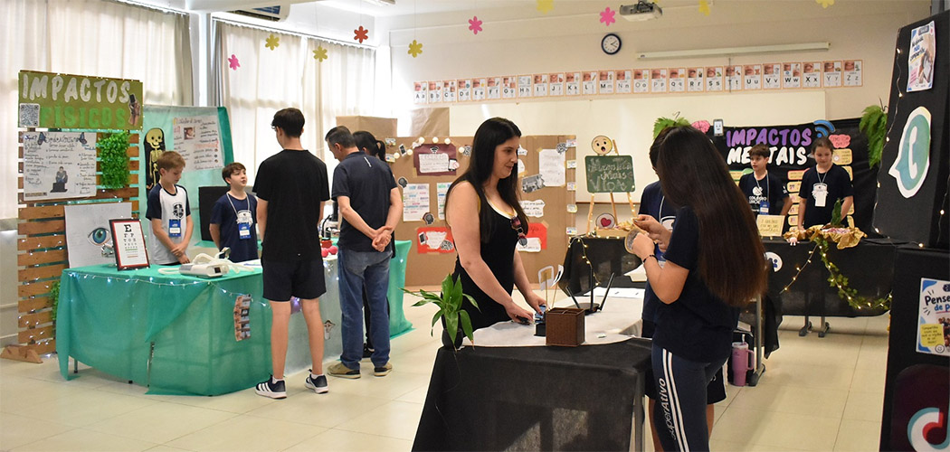Estudantes do Colégio Unoesc Joaçaba apresentam projetos na 3ª Mostra Científica