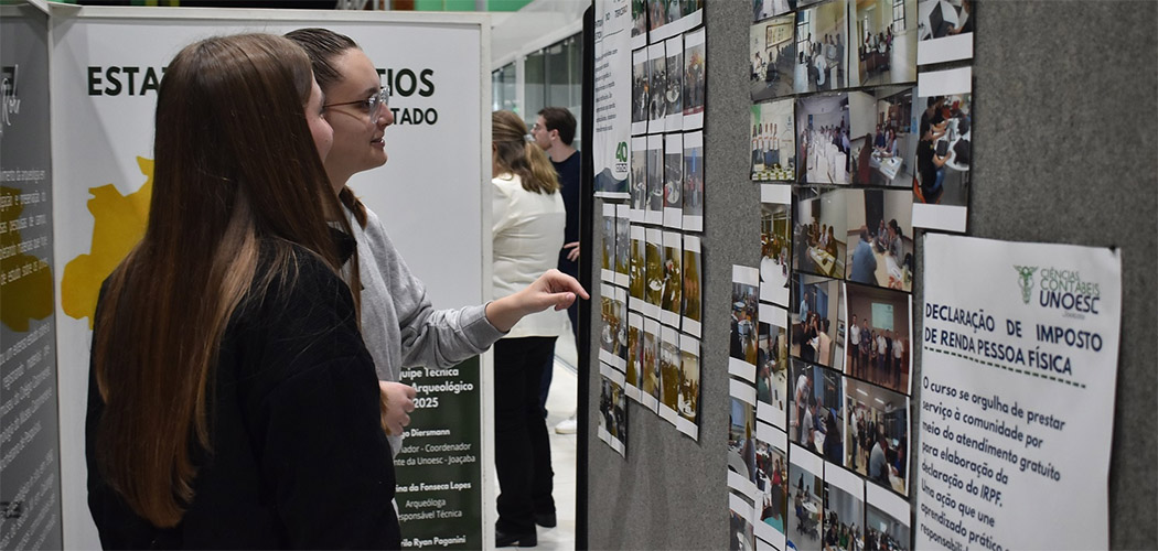 Curso de Ciências Contábeis da Unoesc celebra 40 anos com exposição fotográfica  