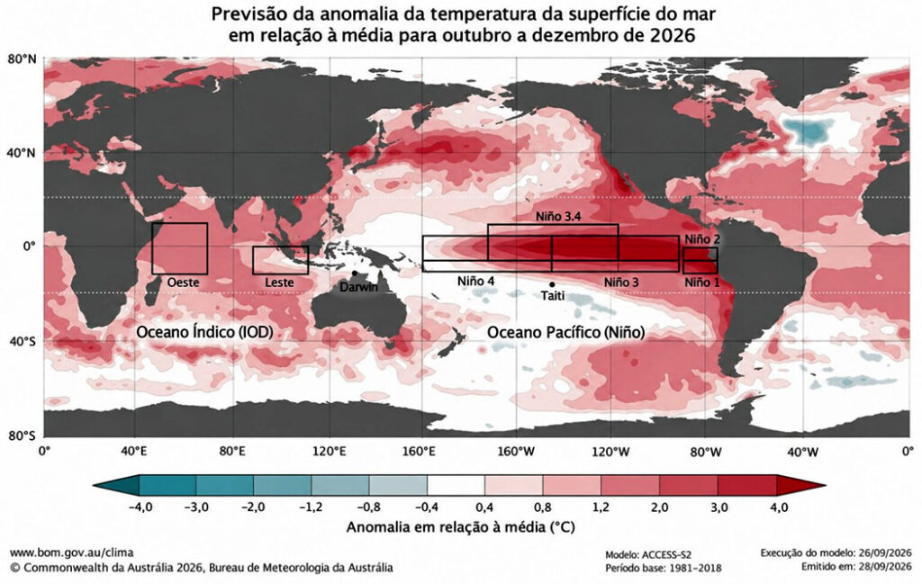 Santa Catarina alerta para El Niño muito forte e chuvas acima da média na primavera