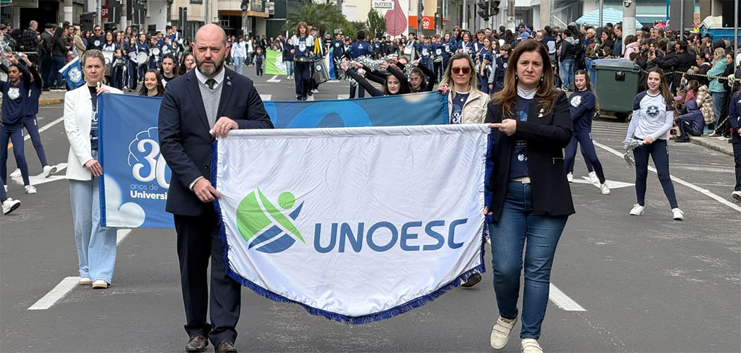 Com mais de 50 instituições participantes, desfile de 7 de setembro em Joaçaba foi um dos maiores de SC