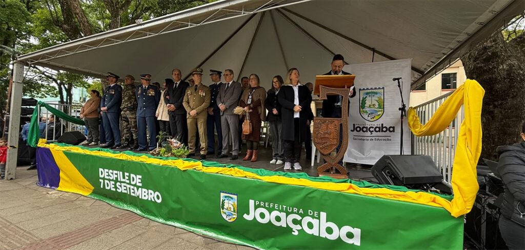 Com mais de 50 instituições participantes, desfile de 7 de setembro em Joaçaba foi um dos maiores de SC
