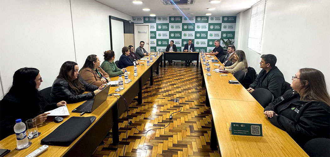 Sistema FAESC/SENAR alinha ações com entidades para otimizar recursos no meio rural