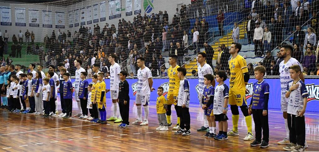 Joaçaba Futsal inicia venda de ingressos para as quartas de final da LNF Silver contra o Vasco