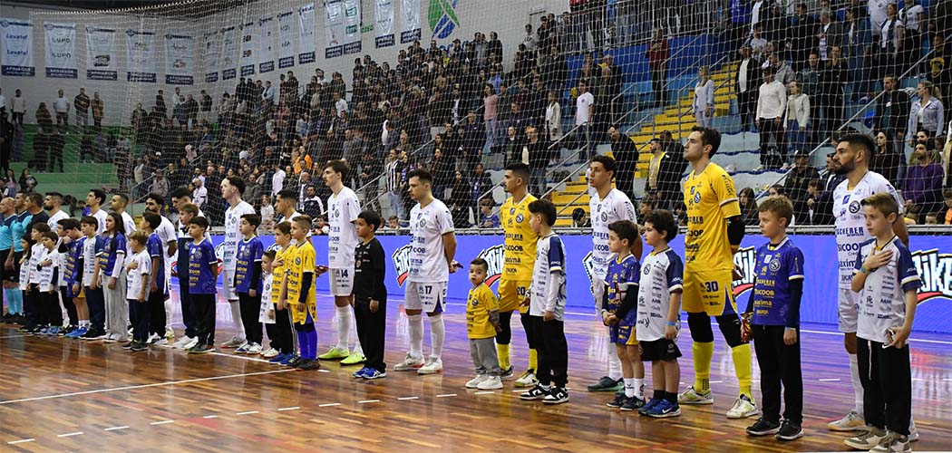 Joaçaba Futsal inicia venda de ingressos para as quartas de final da LNF Silver contra o Vasco