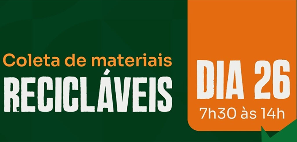 Joaçaba promove campanha de arrecadação de materiais recicláveis no dia 26 de setembro