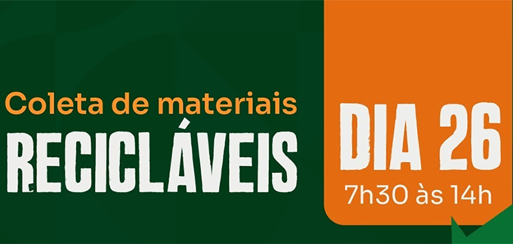 Joaçaba promove campanha de arrecadação de materiais recicláveis no dia 26 de setembro