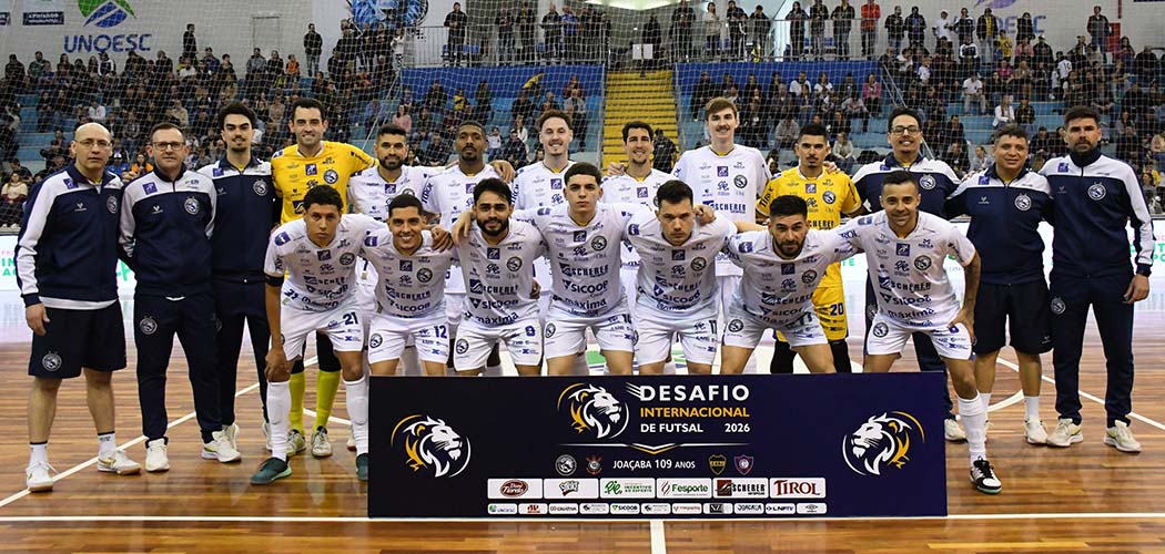 Joaçaba e Corinthians decidem o título do Desafio Internacional de Futsal neste domingo (20)