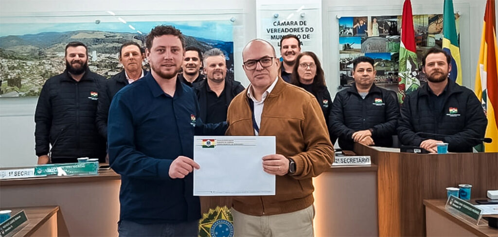 HUST recebe Moção de Aplausos da Câmara de Vereadores de Luzerna pelos 80 anos de história