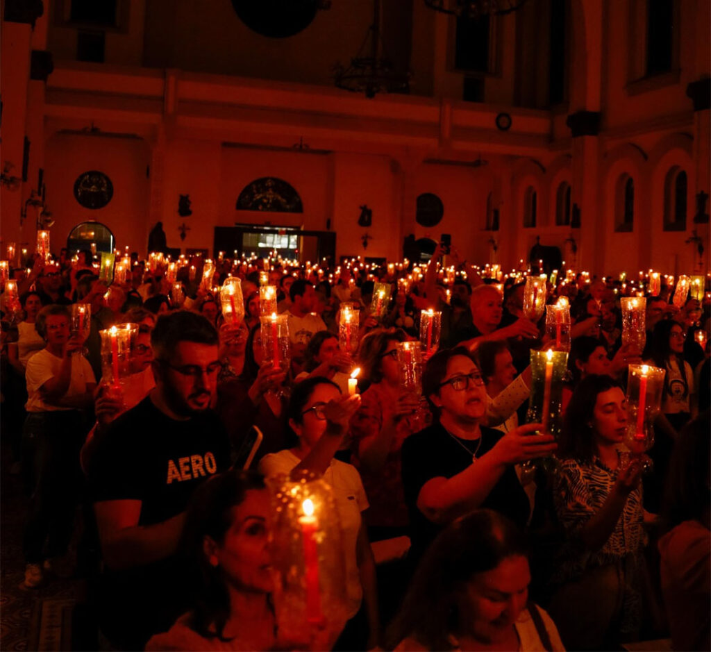 Procissão luminosa de Santa Teresinha acontece neste sábado (26) em Herval d’Oeste e Joaçaba