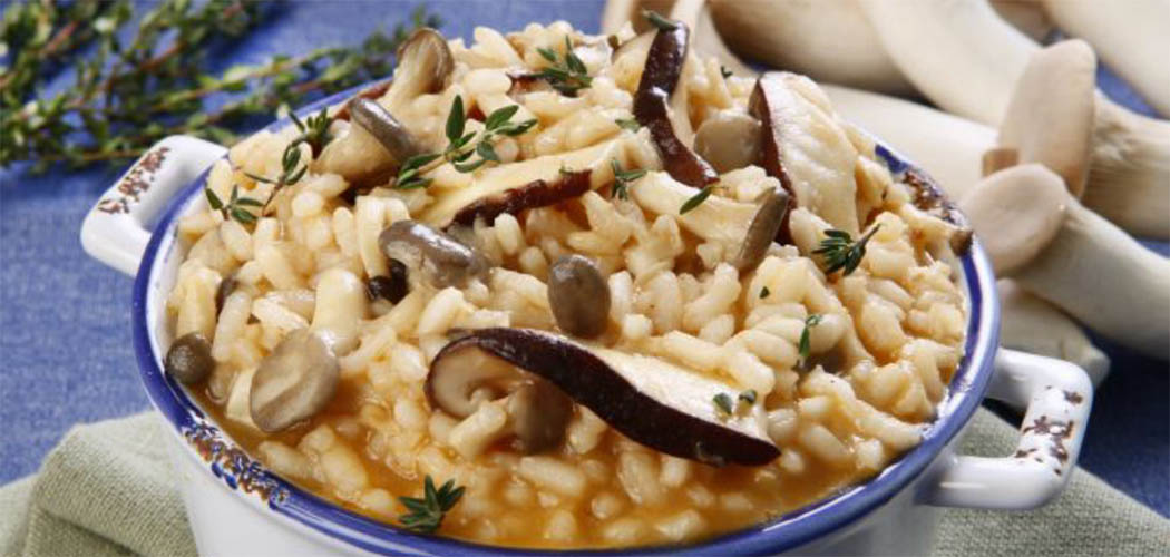 Risoto de shimeji