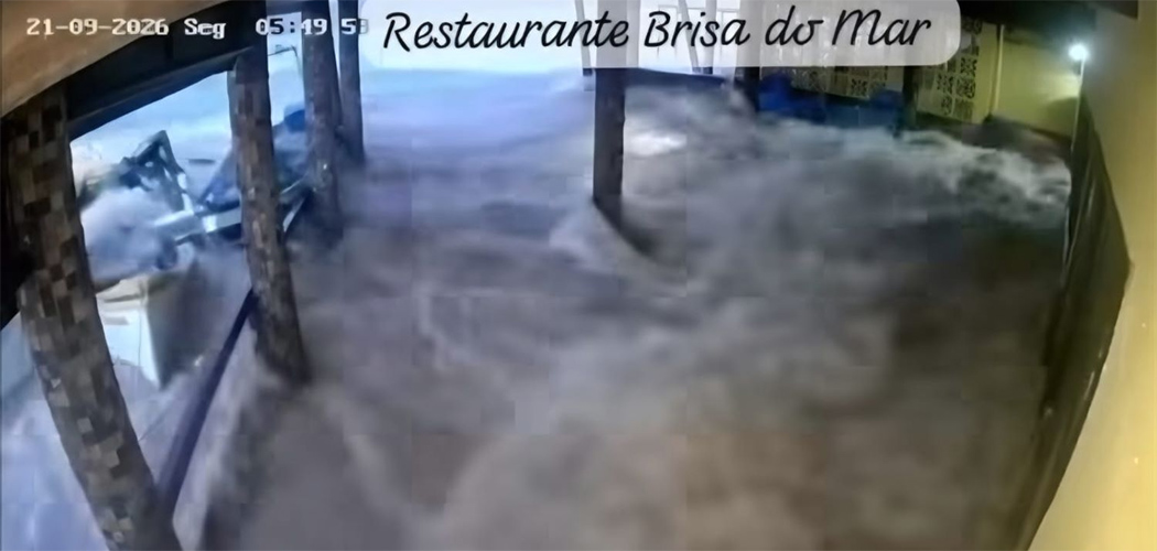 SC registra tsunami meteorológico no Litoral Sul e tem semana marcada por quedas nas temperaturas