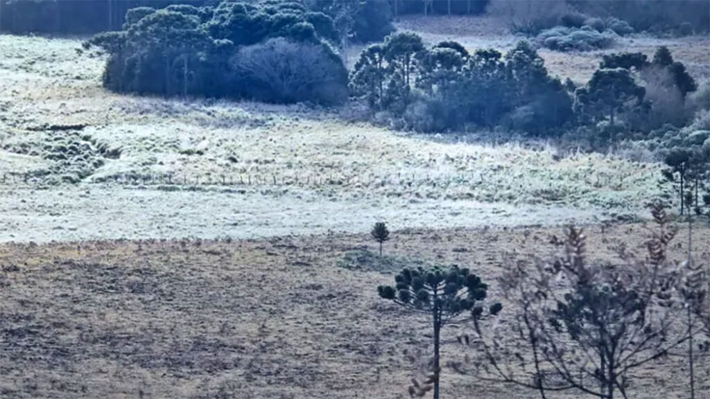São Joaquim bate recorde histórico de frio no feriado de 7 de Setembro