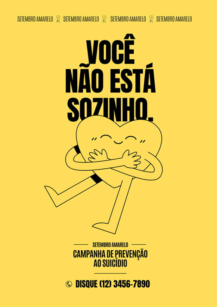 Setembro Amarelo reforça a importância da prevenção e do cuidado com a saúde mental
