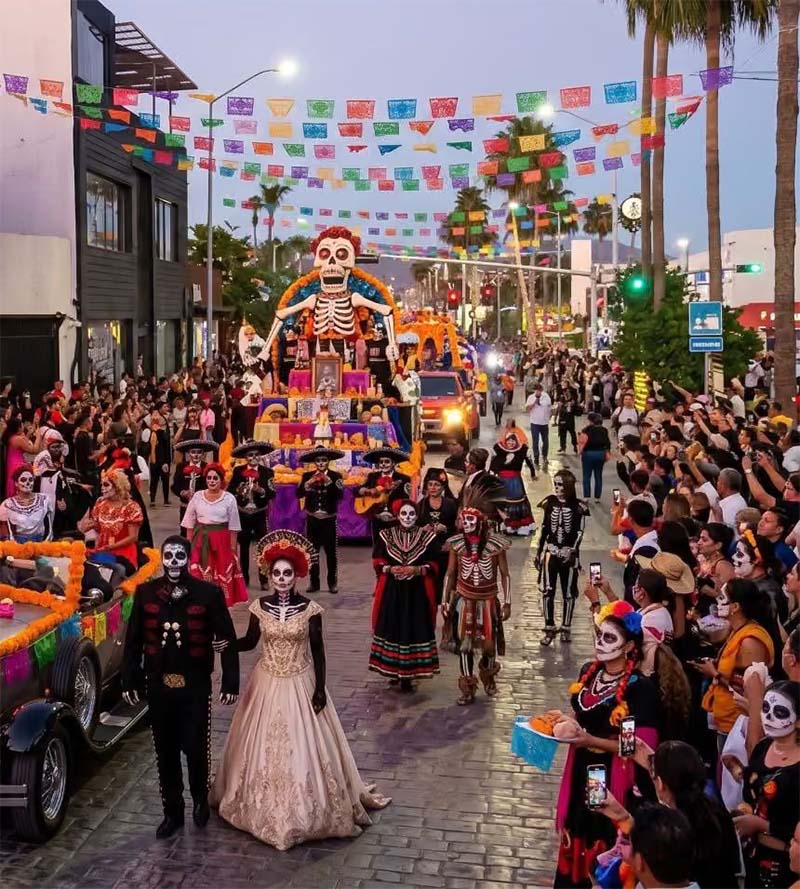 Día de los Muertos em Los Cabos: tradição mexicana transforma celebração em experiência cultural e gastronômica