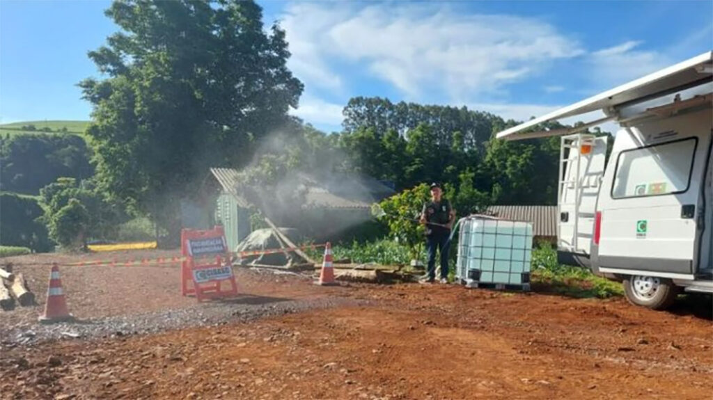 Doença de Newcastle em SC: medidas sanitárias são adotadas em granja de Nova Itaberaba