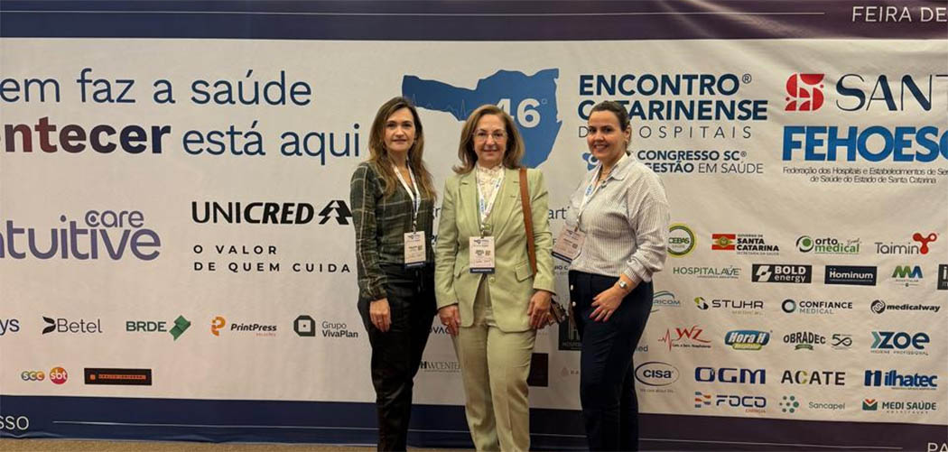 HUST participa do 46º Encontro Catarinense de Hospitais, em Florianópolis