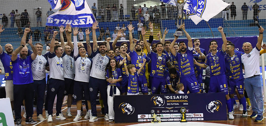 Joaçaba Futsal vive ano de crescimento e conquistas dentro e fora das quadras