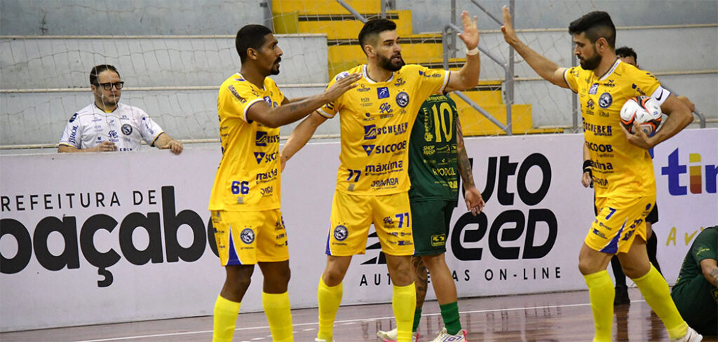 Joaçaba Futsal recebe o Vasco neste domingo (18) pelas quartas de final da LNF Silver