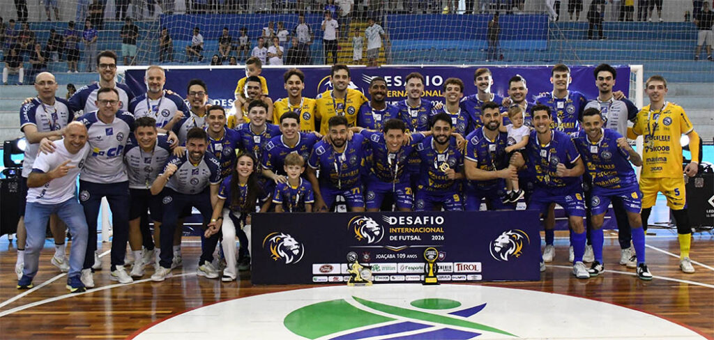 Joaçaba Futsal vive ano de crescimento e conquistas dentro e fora das quadras