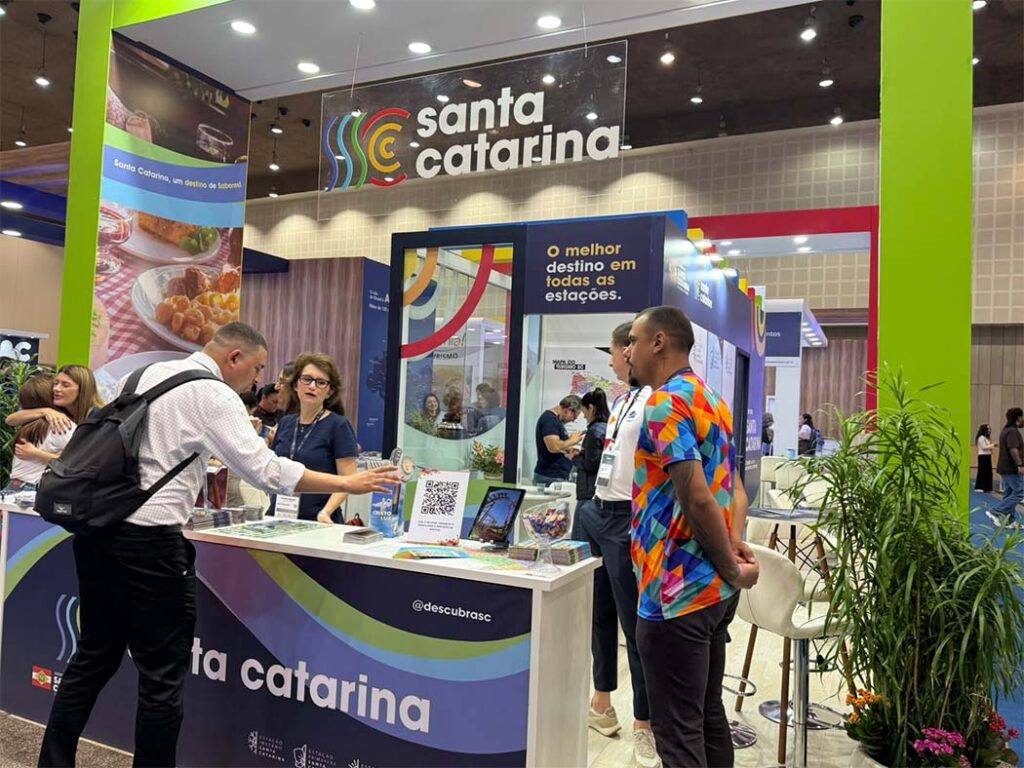 Santa Catarina promove destinos turísticos na BTM, em Fortaleza