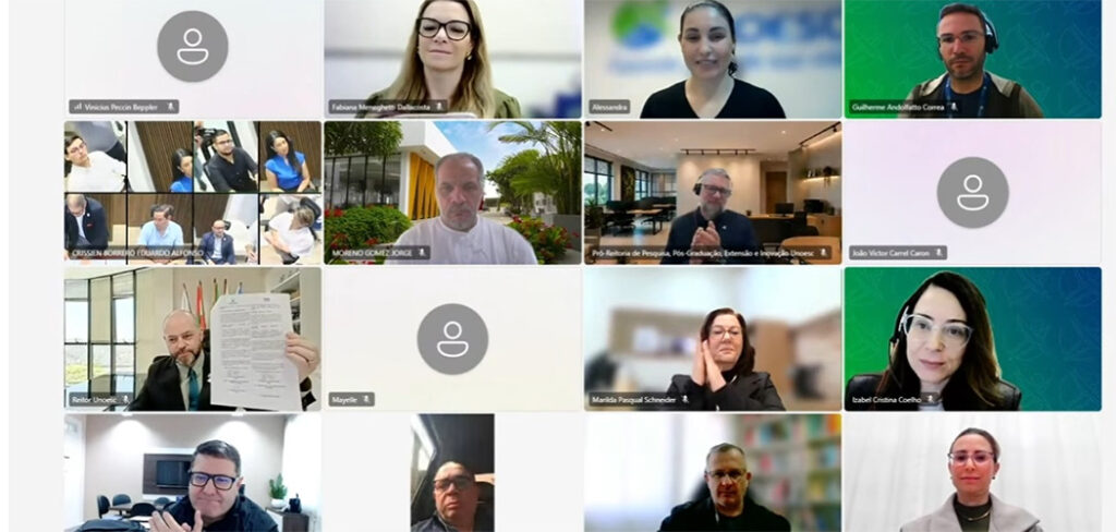 Unoesc e Universidad de la Costa firmam convênio de dupla titulação em educação