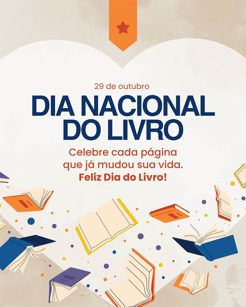 Dia Nacional do Livro (29/10): data destaca a importância da leitura para a educação e a cultura