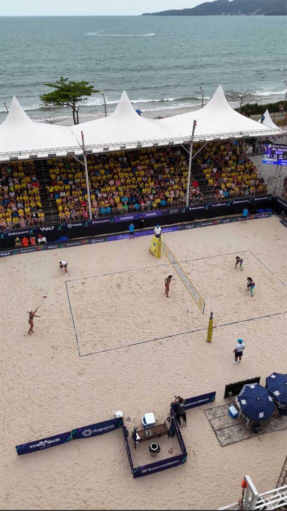 Itapema volta a receber etapas dos circuitos Brasileiro e Mundial de Vôlei de Praia