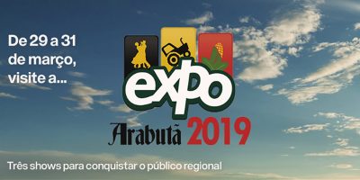 Os shows nacionais programados para a Expo Arabutã são: Os Serranos