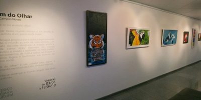 A exposição fica aberta para visitação até o dia 19 de abril no Espaço Didático Cultural