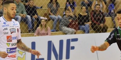 Joaçaba Futsal empatou com o Marreco no jogo de estreia/Foto Mayelle Hall