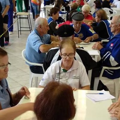 Ficamos orgulhosos de nossos atletas da melhor Idade estarem representando o município/Foto: Assessoria de Imprensa