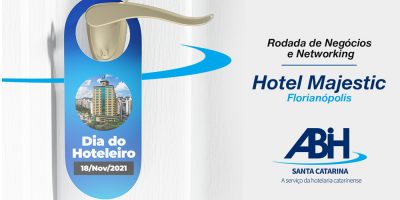 o Majestic Palace Hotel é palco do evento que marca as comemorações ao Dia do Hoteleiro em Santa Catarina