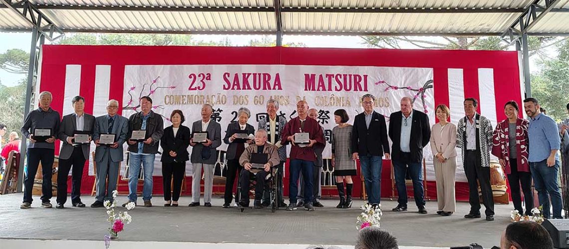 Colônia Japonesa celebra 60 anos de imigração para Santa Catarina/Foto: Maythe Novak-Bom Dia SC