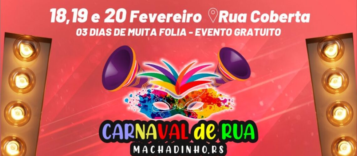 Vem aí o Carnaval de Rua em Machadinho - Bom Dia SC
