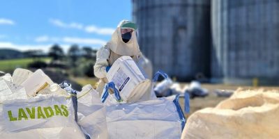 Coocam já recolheu cerca de 70 toneladas de embalagens de defensivos químicos