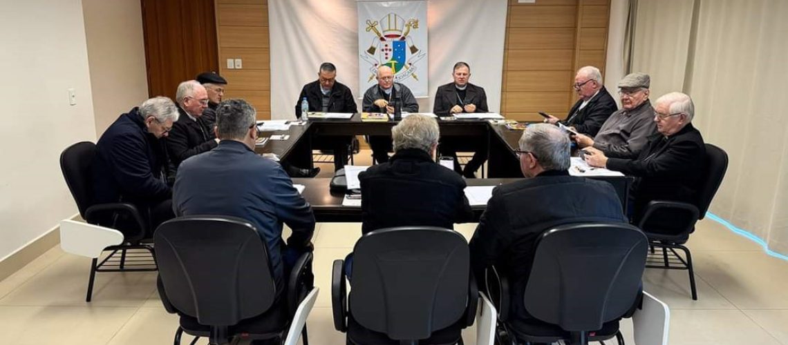 Diocese de Joaçaba acolhe encontro dos Bispos, Ecônomos e Coordenadores de Pastoral do estado de SC