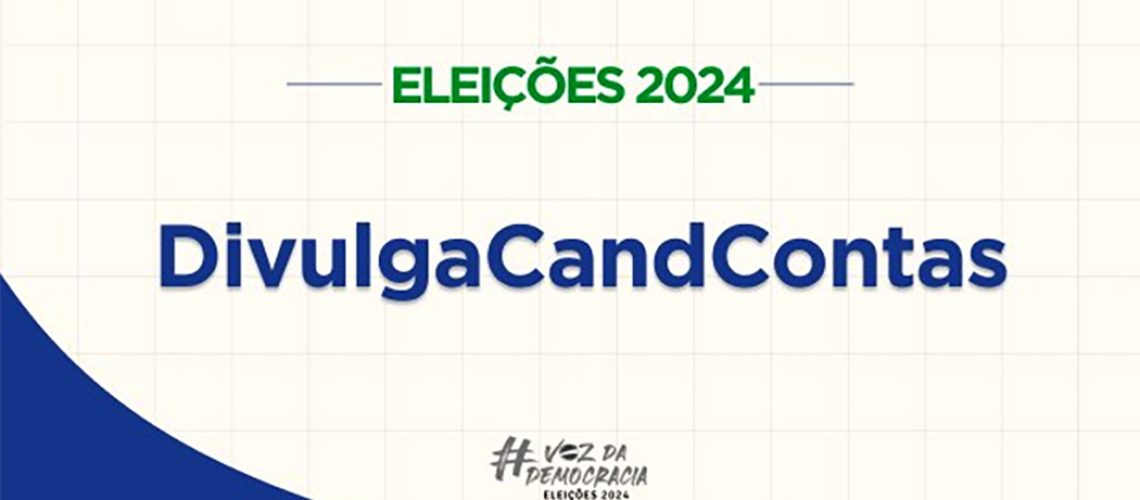 Divulgação de Candidaturas e Contas Eleitorais