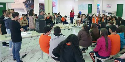 Curso de Engenharia Civil da Unoesc Joaçaba desenvolve projeto Solo na Escola