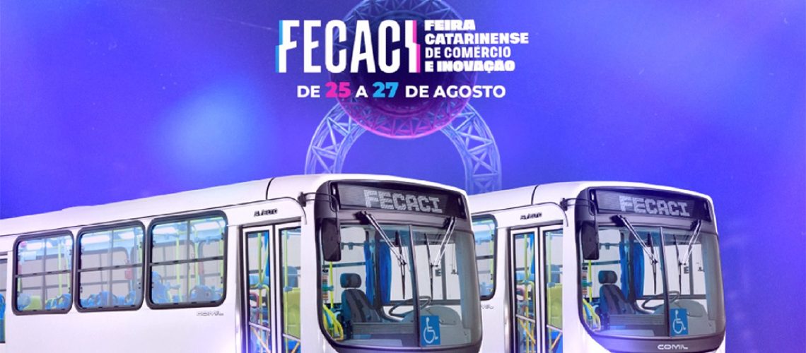Joaçaba terá transporte público gratuito para a Fecaci