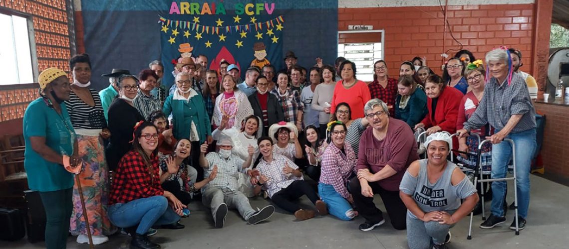 Secretaria de Assistência Social de Joaçaba realiza Festa Caipira