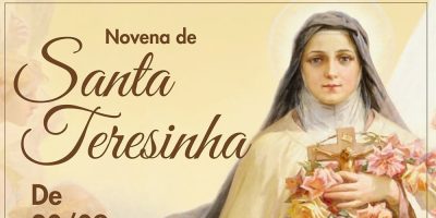 Inicia novena e atividades da Festa de Santa Teresinha do Menino Jesus em Joaçaba