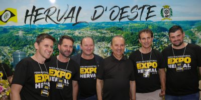 Jorginho Mello prestigia Expo Herval 2023, que aconteceu em  Herval d’Oeste