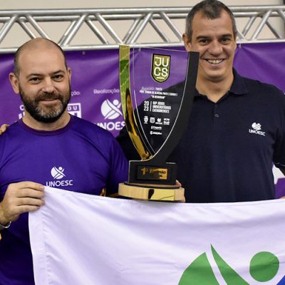 Unoesc conquista troféu de campeã geral dos JUCs 2023