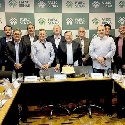 Representantes da Aliança Láctea Sul Brasileira estiveram reunidos nesta semana, em Florianópolis/Foto: divulgação Sistema Faesc/Senar