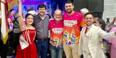 Presidente da Rota da Amizade participa do lançamento do Carnaval de Joaçaba